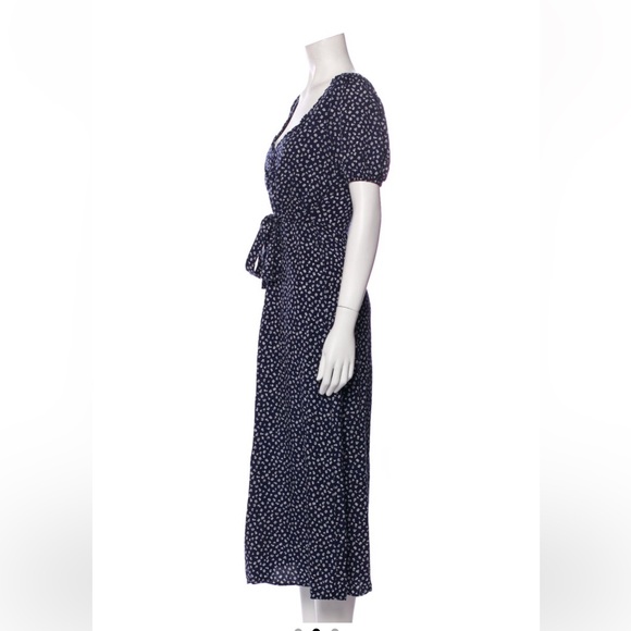 Reformation Flower Print Long Dress - Picture 2 of 6